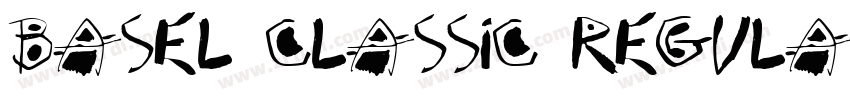 Basel Classic Regula字体转换
